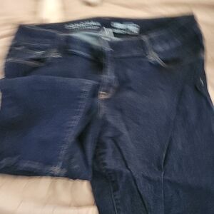 Sonoma Dark Indigo Capri Jeans